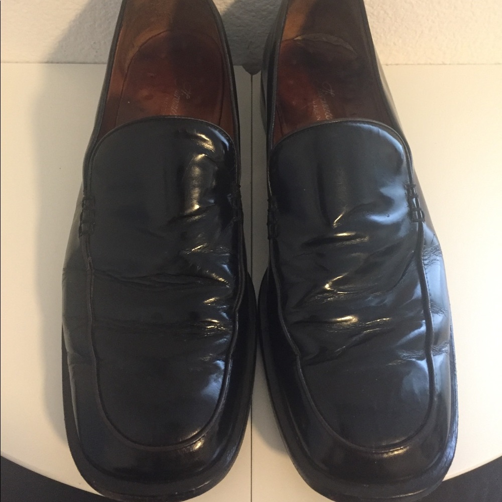 Men's Italian Leather Loafer Shoes